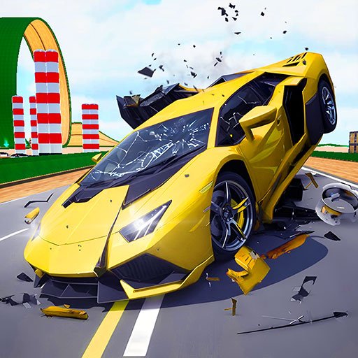 Play Hyper Cars Ramp Crash online for free on Henry Stickmin